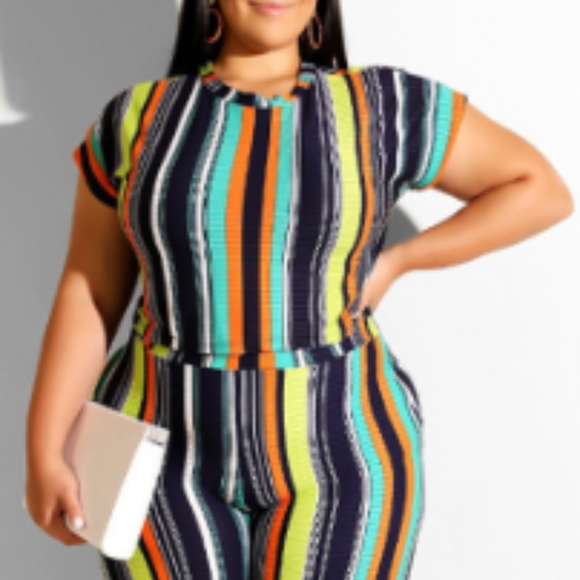 City Girl Summer Matching Pants Set - Picture 1 of 4